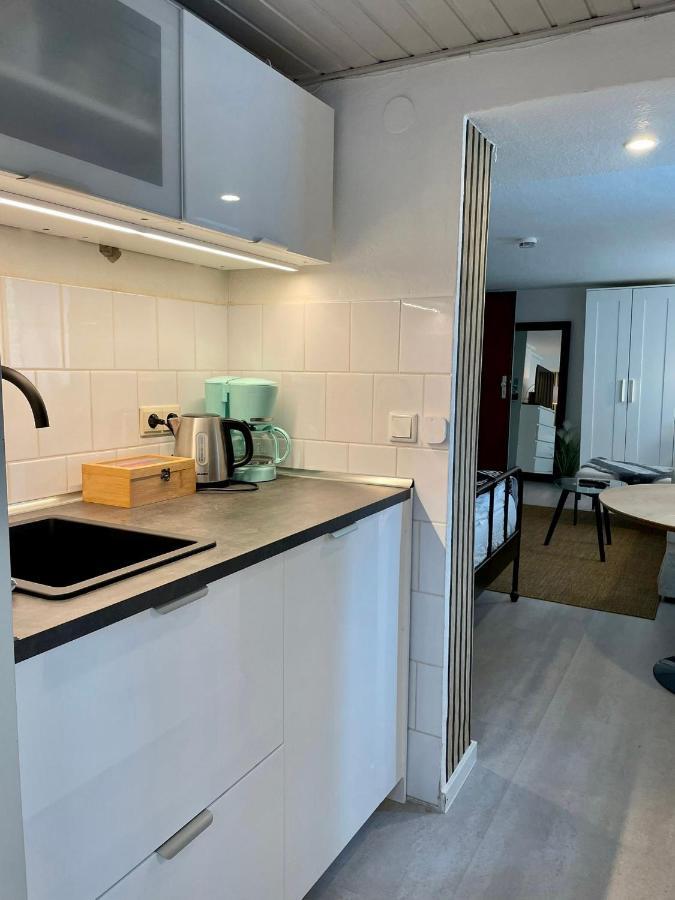 Ruhiges Retreat Souterrain-Apartment Werbach Naehe Pferdemarkt W31 Oldenburg Exterior foto
